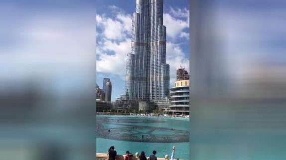 世界第一高楼迪拜中心