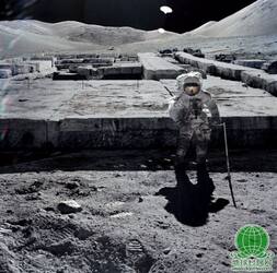月球UFO基地真实照片曝光 震惊世界！