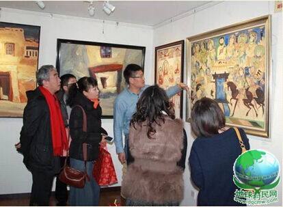 西域情怀—新疆画家美术书法作品展在京开幕