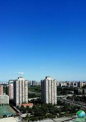 地球村记忆:北京国庆秋高气爽，蓝天如洗