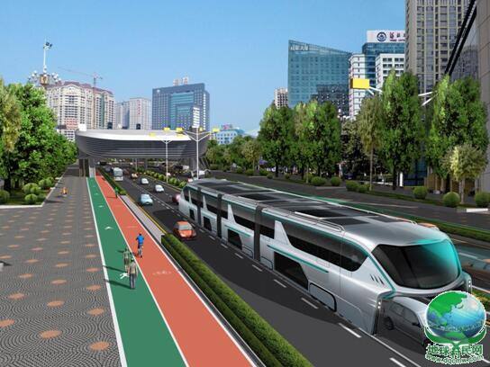 图说：巴铁，未来城市交通的亮丽风景线
